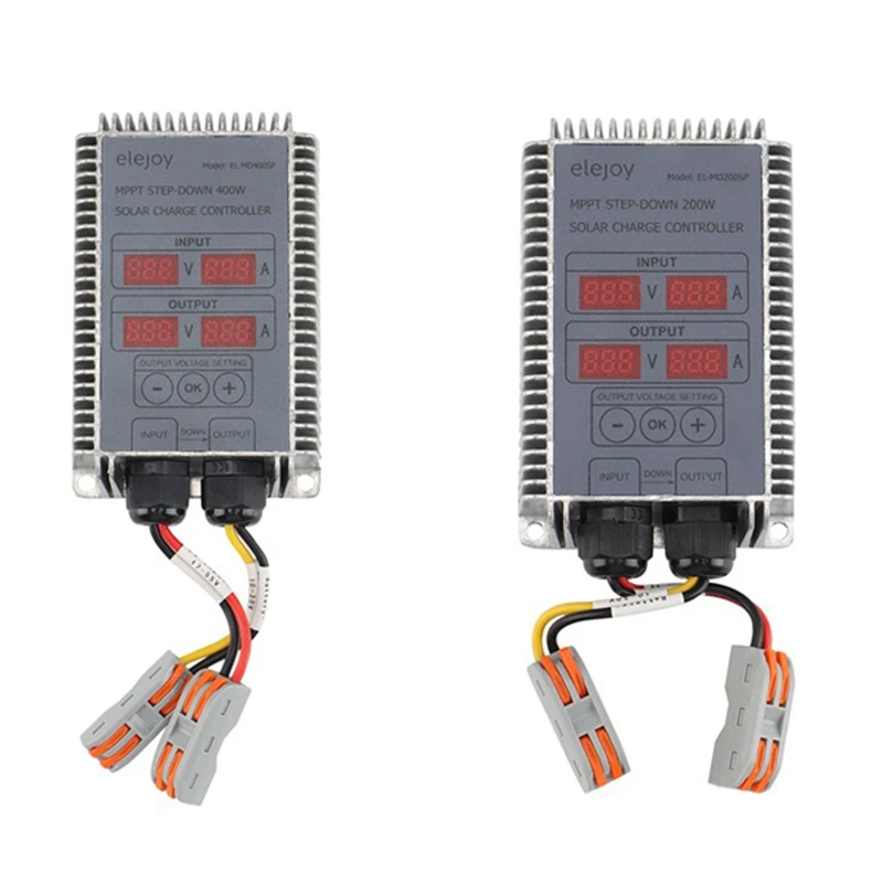 MPPT Step-Downcharge Controller Real-Time Tracking Solar Battery Recharging Controller LED Display Output Voltage
MPPT Step-Downcharge Controller Real-Time Tracking Solar Battery Recharging Controller LED Display Output Voltage