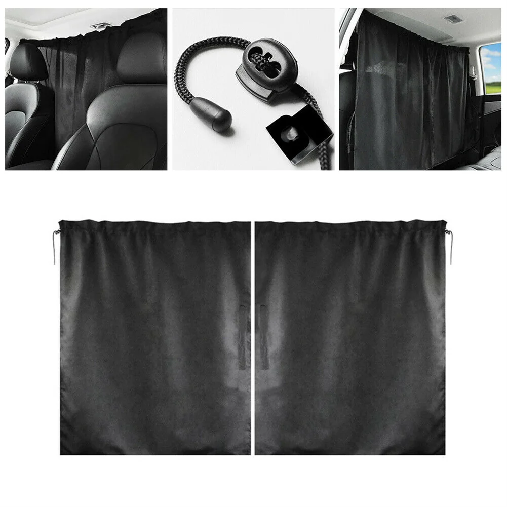 2pcs Pongee Blackout Car Privacy Curtains Auto Isolation Washable Car Interior Window Shades Divider Blackout Rear Seat Sunshade
2pcs Pongee Blackout Car Privacy Curtains Auto Isolation Washable Car Interior Window Shades Divider Blackout Rear Seat Sunshade