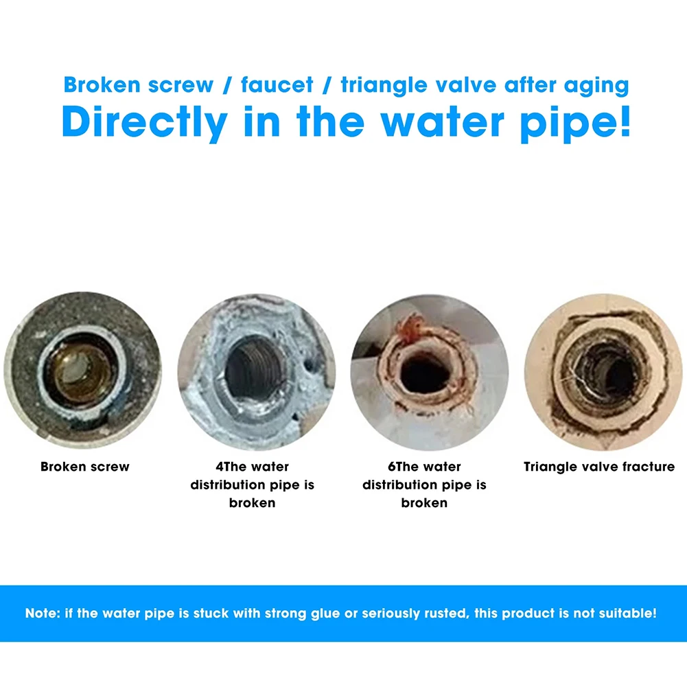 Faucet Water Pipe Triangle Valve Screw Extractor Damaged Broken Wire Water Pipe Bolt Remover Multipurpose House Drill 1/2 3/4
Faucet Water Pipe Triangle Valve Screw Extractor Damaged Broken Wire Water Pipe Bolt Remover Multipurpose House Drill 1/2 3/4