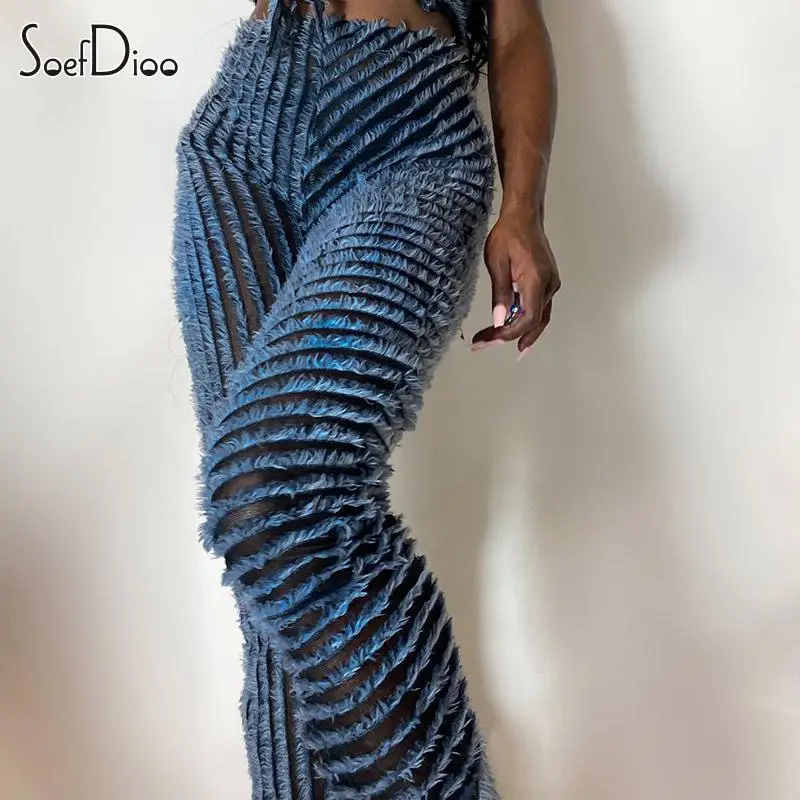 Soefdioo модные меховые прозрачные прямые расклешенные брюки с высокой талией и бахромой женские уличные осенние брюки с широкими штанинами 2023
Soefdioo модные меховые прозрачные прямые расклешенные брюки с высокой талией и бахромой женские уличные осенние брюки с широкими штанинами 2023