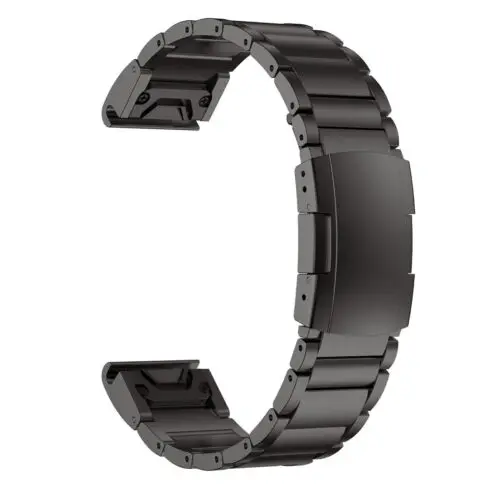 Titanium Wrist Strap for Garmin Fenix 5X 3HR QuickFit Black, Silver, Gold, Rose Gold Classic Buckle Convenient and Simple
Titanium Wrist Strap for Garmin Fenix 5X 3HR QuickFit Black, Silver, Gold, Rose Gold Classic Buckle Convenient and Simple