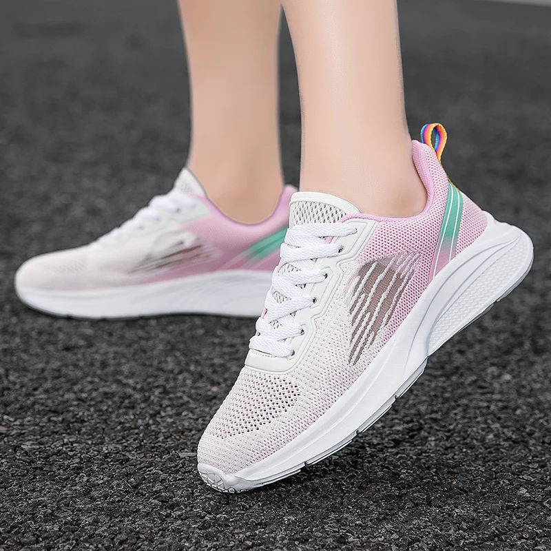 Women Large Size 41 42 Running Walking Shoes Summer Gym Training Sports Girls Mesh Breathable Spring Fashion Sport Trainers
Women Large Size 41 42 Running Walking Shoes Summer Gym Training Sports Girls Mesh Breathable Spring Fashion Sport Trainers