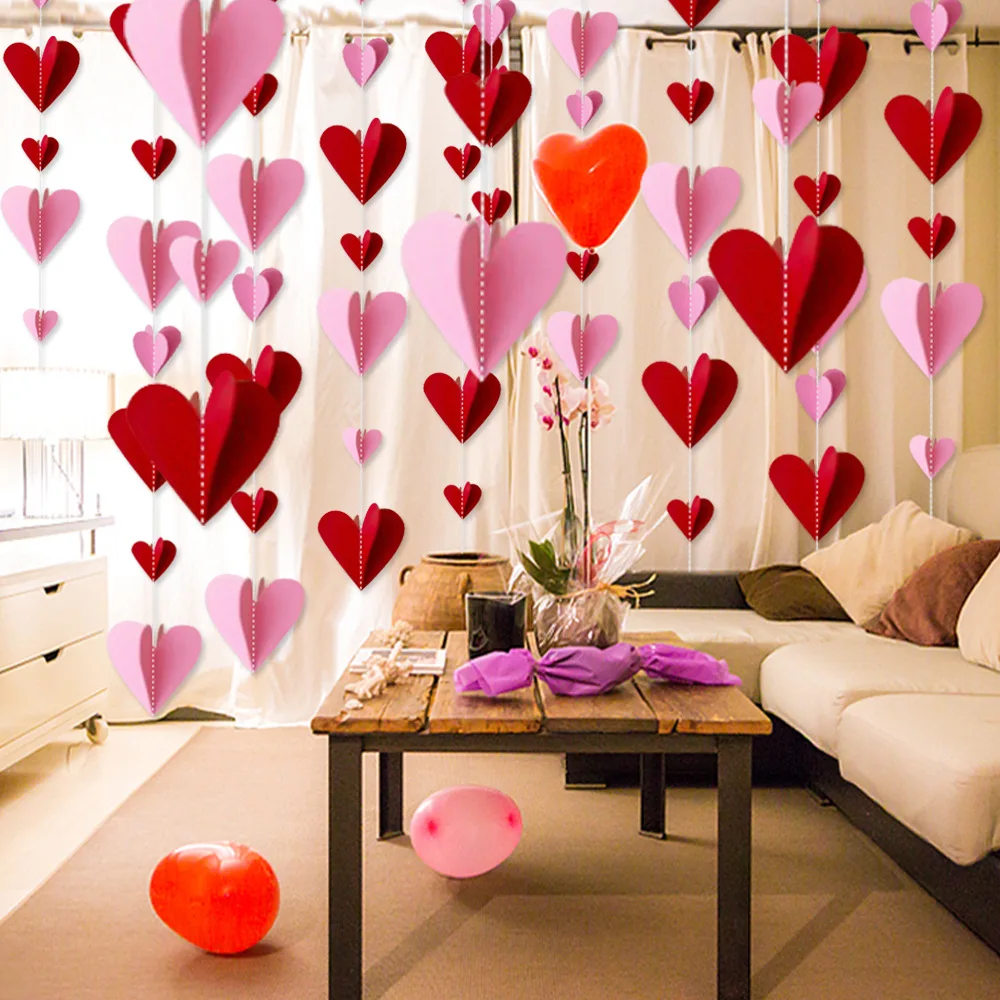 3D Love Hanging Pendant Banner Happy Valentine's Day Proposal Wedding Decor For Weedings Party Decoration Birthday Scene Layout
3D Love Hanging Pendant Banner Happy Valentine's Day Proposal Wedding Decor For Weedings Party Decoration Birthday Scene Layout