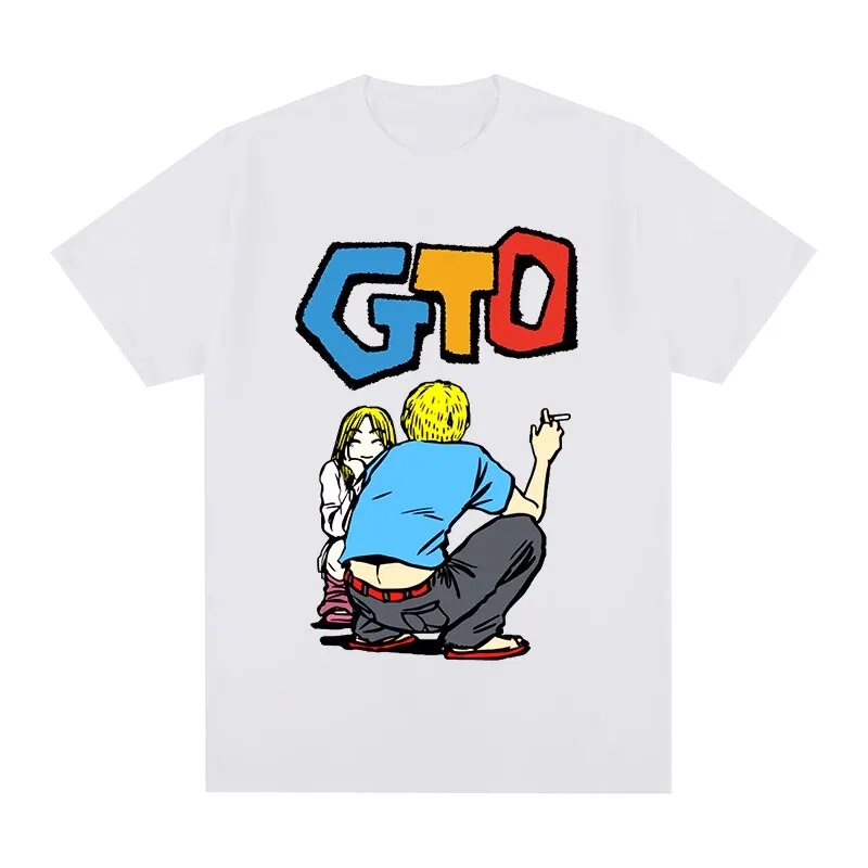 GTO Great Teacher Funny Anime Hip Hop Summer t-shirt Cotton Men T shirt New TEE TSHIRT Womens
GTO Great Teacher Funny Anime Hip Hop Summer t-shirt Cotton Men T shirt New TEE TSHIRT Womens