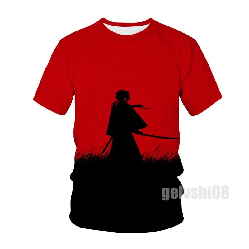 New Anime Rurouni Kenshin 3D Print T-Shirts Kpop Men Women's T Shirt Streetwear Harajuku Oversized Tops Boys Unisex Gothic Tees
New Anime Rurouni Kenshin 3D Print T-Shirts Kpop Men Women's T Shirt Streetwear Harajuku Oversized Tops Boys Unisex Gothic Tees