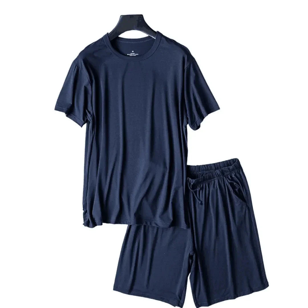 Comfortable Workout Sleeve Sleep Set Sets Summer Size Plus Men Short Home Soft Casual Shorts Wear Modal Wear Neck Pajamas
Comfortable Workout Sleeve Sleep Set Sets Summer Size Plus Men Short Home Soft Casual Shorts Wear Modal Wear Neck Pajamas