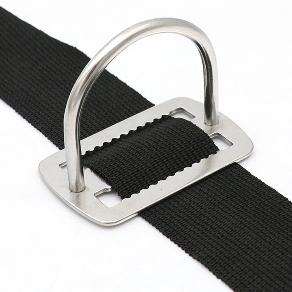 Ensure Safety and Stability with this Scuba Diving Weight Belt Slide Stopper Keeper Stainless Steel Construction
Ensure Safety and Stability with this Scuba Diving Weight Belt Slide Stopper Keeper Stainless Steel Construction