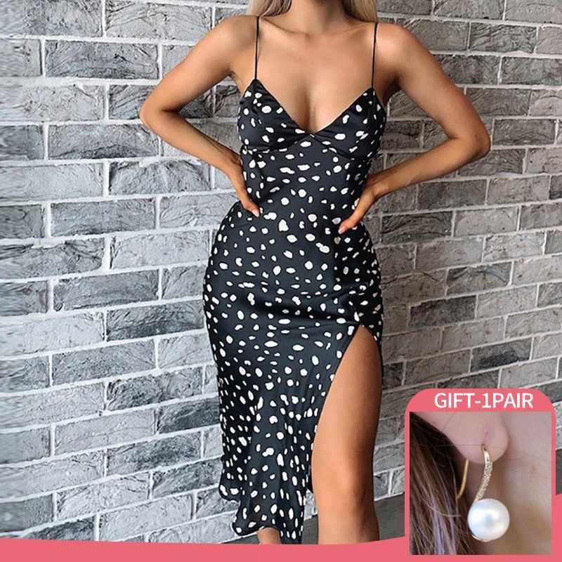 Fashion Sexy Sleeveless Party High Waist Dresses Woman Clothes Summer Backless V-neck Dress Women Floral Printed Sling Dress
Fashion Sexy Sleeveless Party High Waist Dresses Woman Clothes Summer Backless V-neck Dress Women Floral Printed Sling Dress