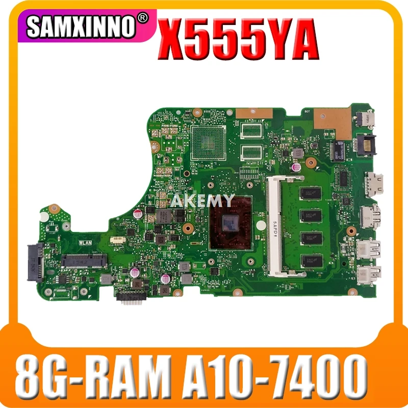 Free usb board For Asus X555Y X555YA X555YI X555D X555DG A555D K555Y Laptop mainboard Motherboard 8G-RAM A10-7400
Free usb board For Asus X555Y X555YA X555YI X555D X555DG A555D K555Y Laptop mainboard Motherboard 8G-RAM A10-7400