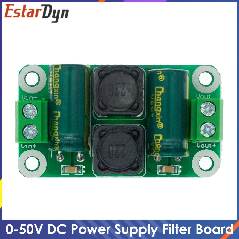 0-50V 4A DC Power Supply Filter Board Class D Power Amplifier Interference Suppression Board Car EMI Industrial Control Panel
0-50V 4A DC Power Supply Filter Board Class D Power Amplifier Interference Suppression Board Car EMI Industrial Control Panel