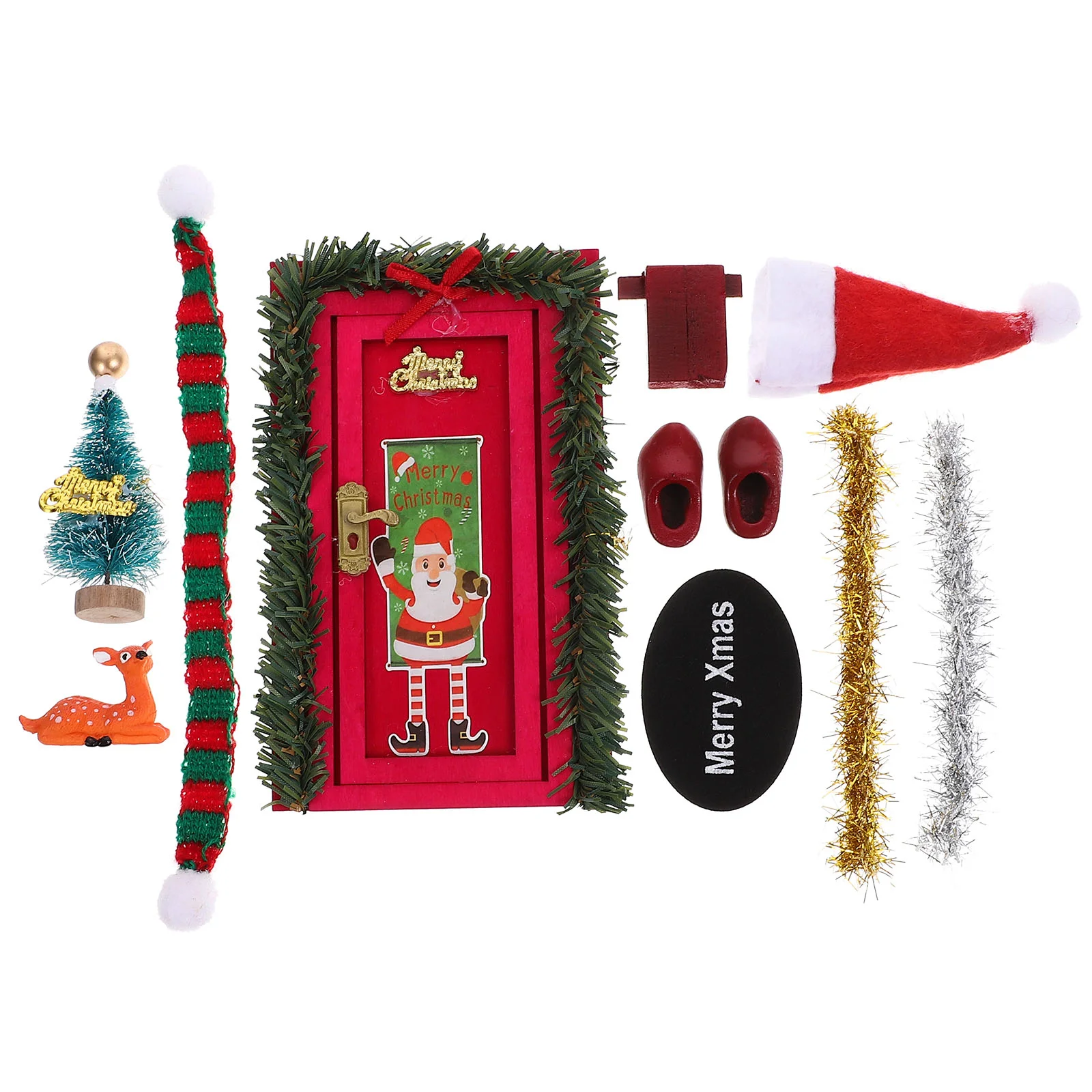 House Christmas Themed Mini Figurines Xmas Tree Decor Scene Model Accessories Miniature Models Wooden
House Christmas Themed Mini Figurines Xmas Tree Decor Scene Model Accessories Miniature Models Wooden
