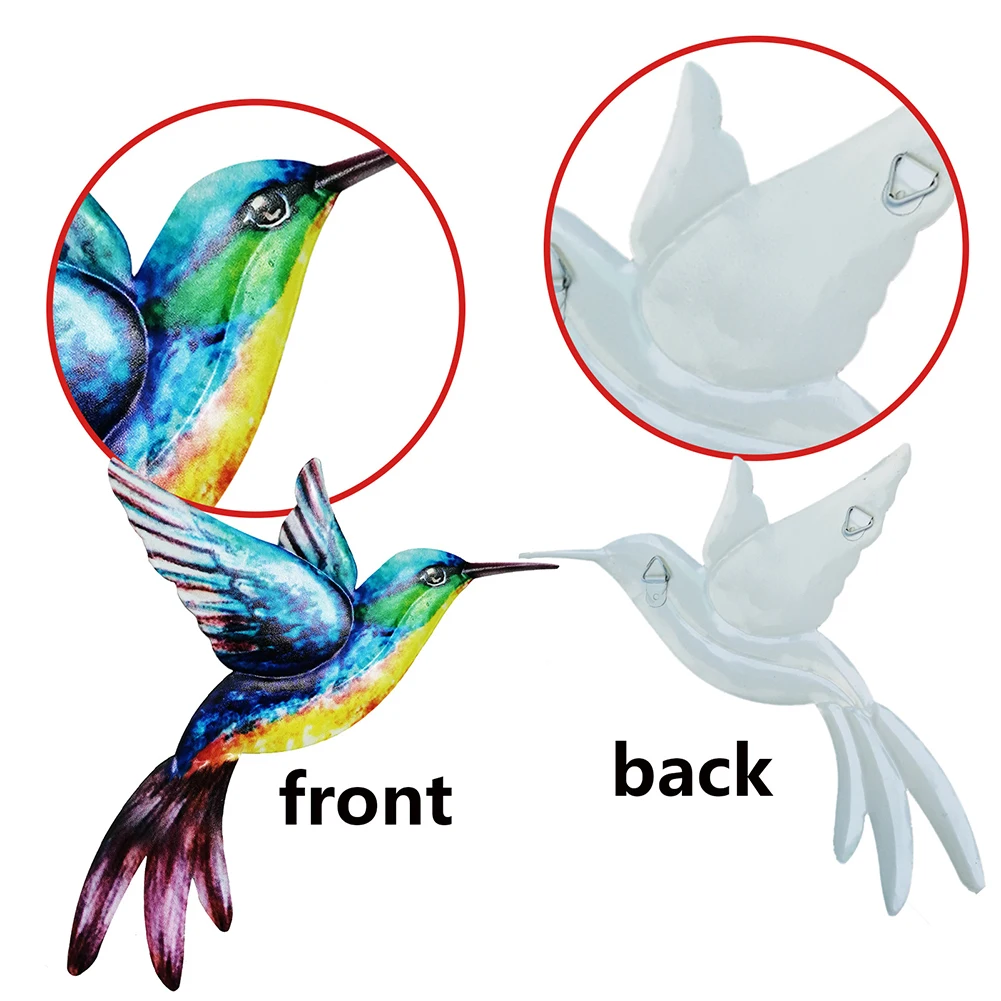 1pc Colorful Artificial Bird Metal Crafts Wall Art Sculpture Sticker Outdoor Hanging Ornament For Garden Home Decor
1pc Colorful Artificial Bird Metal Crafts Wall Art Sculpture Sticker Outdoor Hanging Ornament For Garden Home Decor