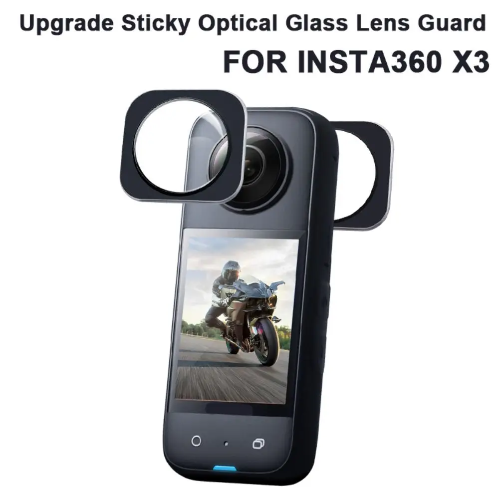 Cap Panoramic Camera Anti-Scratch Sticky Lens Guards Lens Protector Dual-Lens Optical Tempered Glass For Insta360 X3
Cap Panoramic Camera Anti-Scratch Sticky Lens Guards Lens Protector Dual-Lens Optical Tempered Glass For Insta360 X3