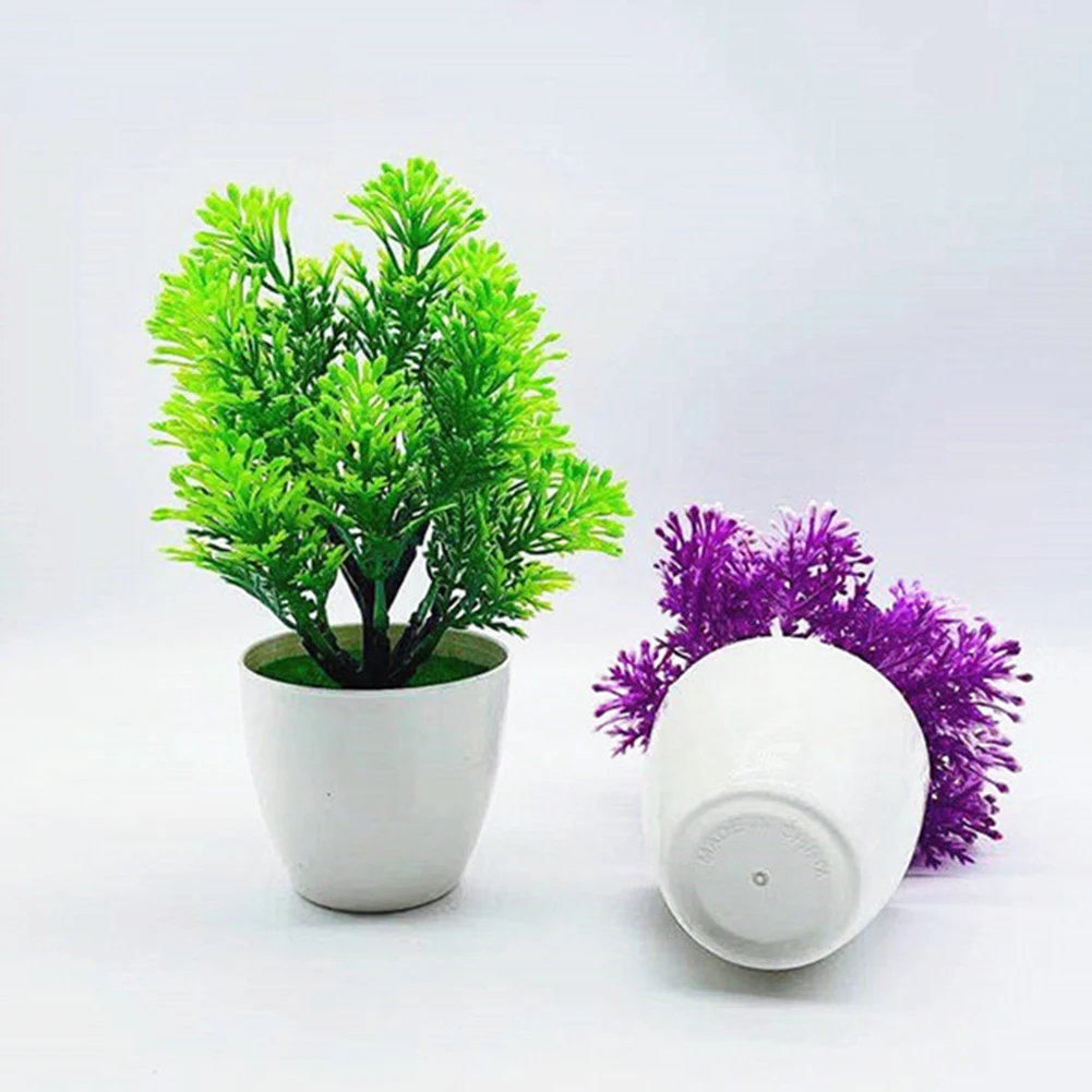 Artificial Potted Plant Fake Flowers Bonsai Ornaments For Home Hotel Garden Office Decor Plastic Flower Craft Green Plant Bonsai
Artificial Potted Plant Fake Flowers Bonsai Ornaments For Home Hotel Garden Office Decor Plastic Flower Craft Green Plant Bonsai