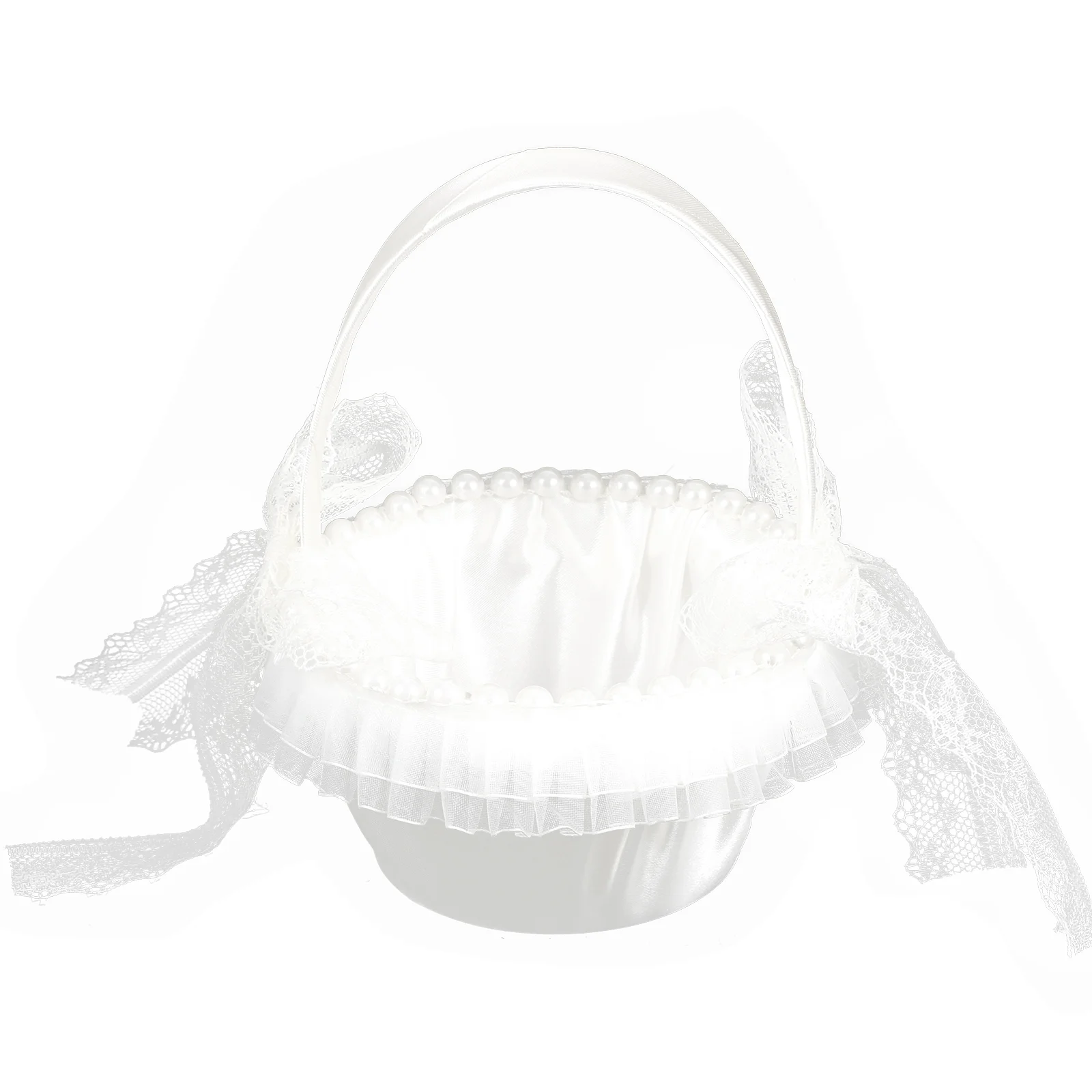 Lace Flower Basket Outdoor Wedding Decor Flower Girl Satin Bridesmaid Candy Gift Basket
Lace Flower Basket Outdoor Wedding Decor Flower Girl Satin Bridesmaid Candy Gift Basket