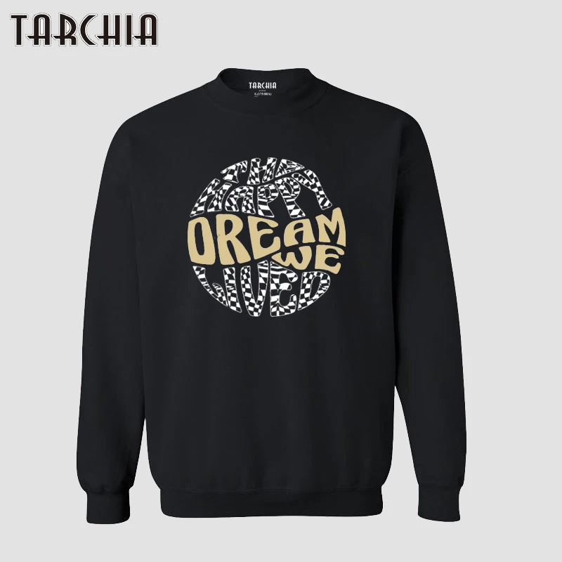 Осенняя верхняя одежда TARCHIA 2023, Женская Повседневная Толстовка Оверсайз с длинным рукавом и надписью «СЧАСТЛИВАЯ МЕЧТА», Новинка
Осенняя верхняя одежда TARCHIA 2023, Женская Повседневная Толстовка Оверсайз с длинным рукавом и надписью «СЧАСТЛИВАЯ МЕЧТА», Новинка