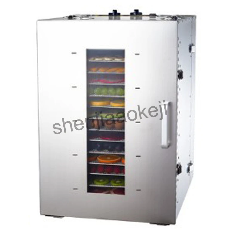 16-layer Food Dehydrator Stainless Steel Commercial Dried Fruit Machine Meat Dryer Food Dehydrated Machine 1500w 1pc
16-layer Food Dehydrator Stainless Steel Commercial Dried Fruit Machine Meat Dryer Food Dehydrated Machine 1500w 1pc
