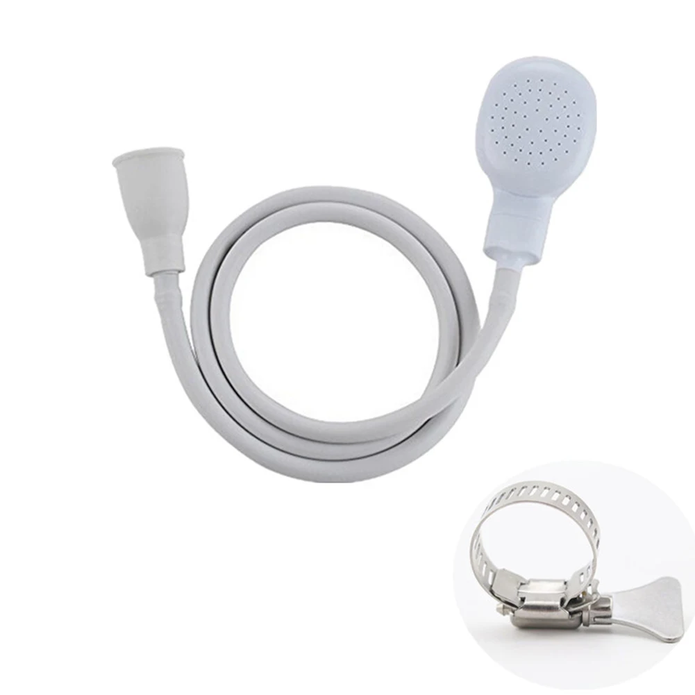 Quick Tap Shower Head Flexible Shampoo Shower Shampooing Simple White Accessory Convenient For Bathing Hose 1.1m
Quick Tap Shower Head Flexible Shampoo Shower Shampooing Simple White Accessory Convenient For Bathing Hose 1.1m