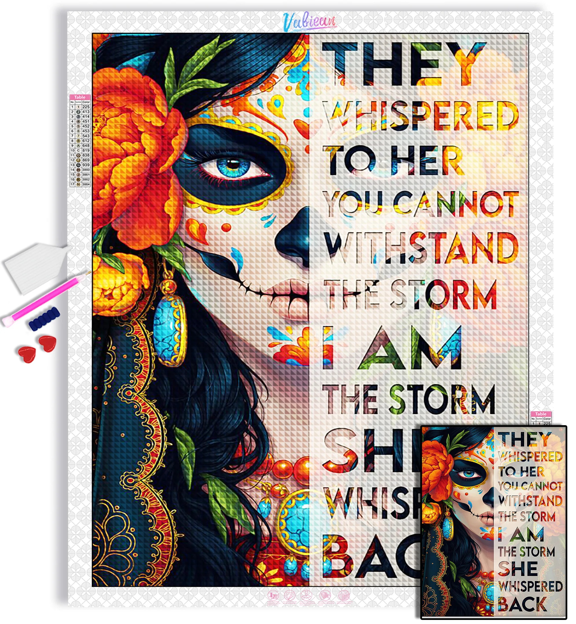 5D DIY Full Drills Motto Encourage Phrases Diamond Painting kit Round Diamond Embroidery Cross Stitch Mosaic Home Decor
5D DIY Full Drills Motto Encourage Phrases Diamond Painting kit Round Diamond Embroidery Cross Stitch Mosaic Home Decor