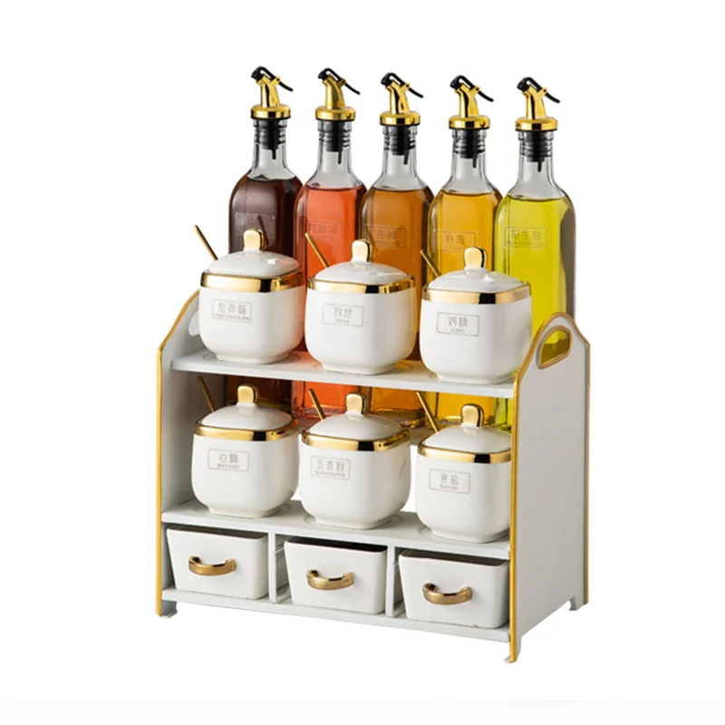 Salt Pepper Spice Jars Set Oil Spray Bottle Sauce Spice Rack Sugar Container with Spoon Pulverizador Aceite Storage Kitchen
Salt Pepper Spice Jars Set Oil Spray Bottle Sauce Spice Rack Sugar Container with Spoon Pulverizador Aceite Storage Kitchen