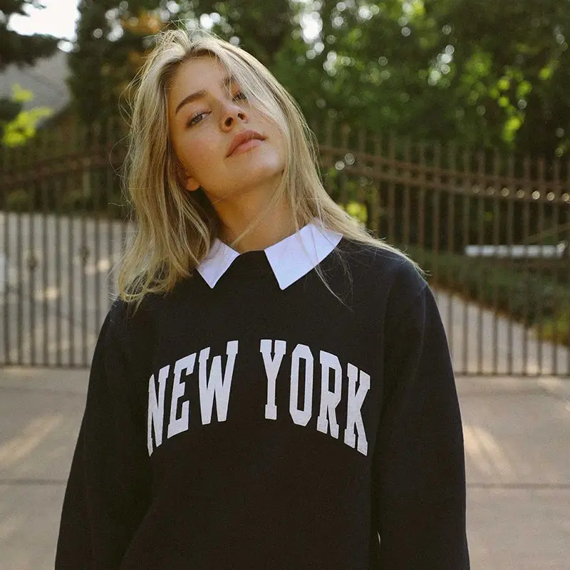 New York Graphic Black Oversized Sweatshirt Women Goth Couple Clothes Long Sleeve Sport Casual Top Spring High Street Hoodies BF
New York Graphic Black Oversized Sweatshirt Women Goth Couple Clothes Long Sleeve Sport Casual Top Spring High Street Hoodies BF