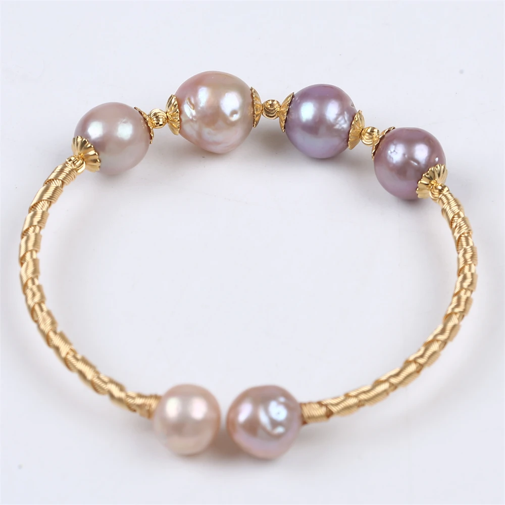 New Design Hand-making Edsion Near Round Freshwater Pearl Bracelet
New Design Hand-making Edsion Near Round Freshwater Pearl Bracelet