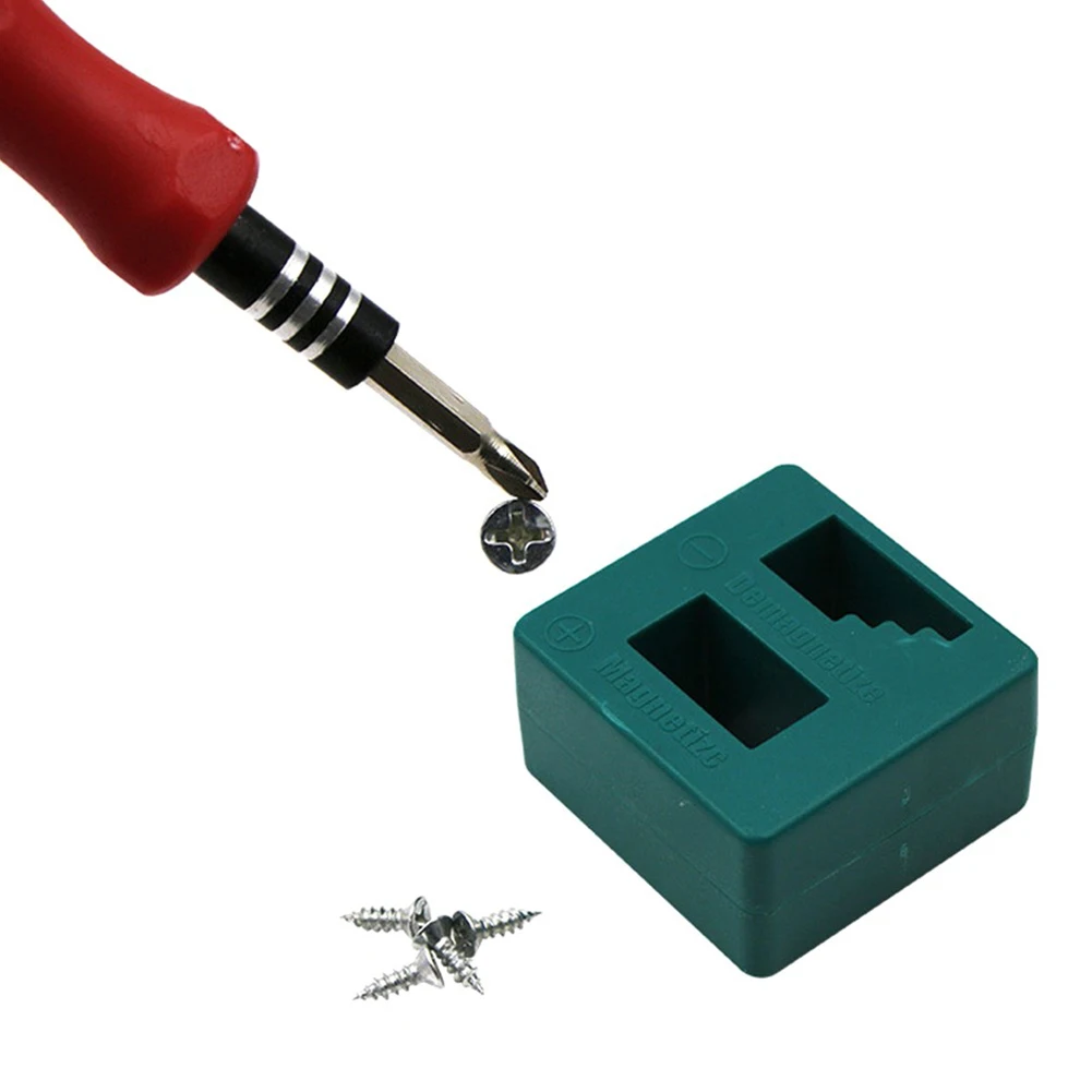 Screwdriver Magnetizer Degaussing Demagnetizer Change Magnetism Tool 53*50*29mm Plastic For Electronic Components Repairing
Screwdriver Magnetizer Degaussing Demagnetizer Change Magnetism Tool 53*50*29mm Plastic For Electronic Components Repairing