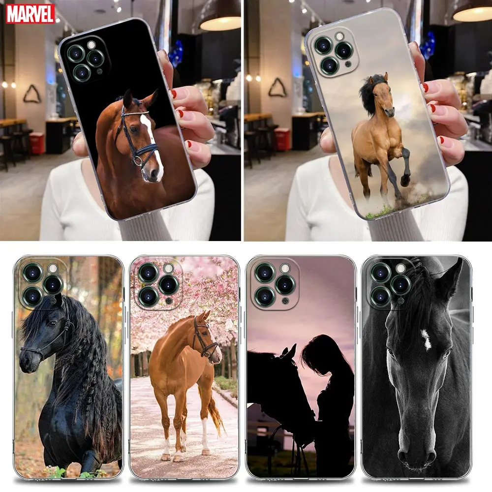 Horses Transparent Phone Case For Apple iPhone 13 12 11 mini Pro Max XS X 7 8 Plus SE Case Cover Galloping Horse Animal painting
Horses Transparent Phone Case For Apple iPhone 13 12 11 mini Pro Max XS X 7 8 Plus SE Case Cover Galloping Horse Animal painting