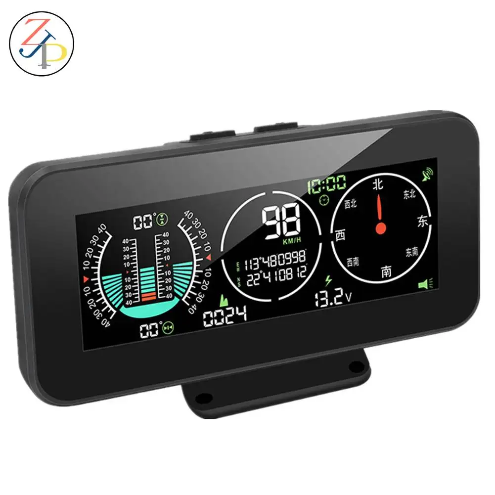 OBD2 GPS HUD Head Up Speed PMH KMH Slope Meter Inclinometer Car Compass Pitch Tilt Angle Protractor Clock Latitude Longitude
OBD2 GPS HUD Head Up Speed PMH KMH Slope Meter Inclinometer Car Compass Pitch Tilt Angle Protractor Clock Latitude Longitude
