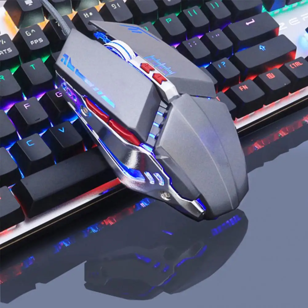 ZUOYA MMR5 Wired Mouse Luminous Programmable 8 Buttons 4000DPI USB Optical Gaming Mice for PC
ZUOYA MMR5 Wired Mouse Luminous Programmable 8 Buttons 4000DPI USB Optical Gaming Mice for PC