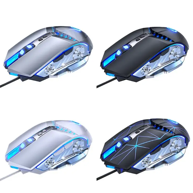 Wired Gaming Mouse Adjustable Color Light Streamline Design PC Computer Mice for PC Computer Laptop for MACBOOK Office
Wired Gaming Mouse Adjustable Color Light Streamline Design PC Computer Mice for PC Computer Laptop for MACBOOK Office