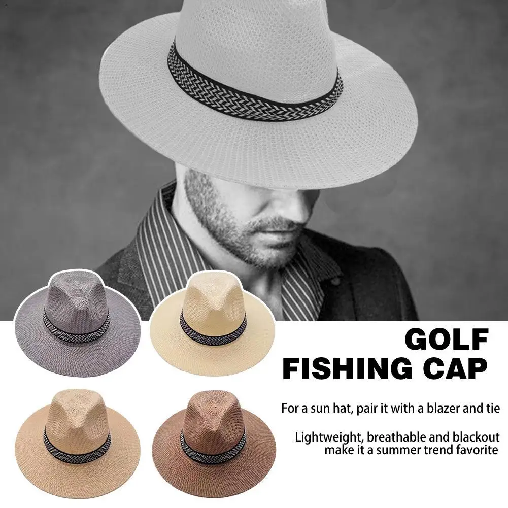 Summer Trend Unisex Straw Hat Beach Large Brim Panama Anti-UV Sun Hat Women Man Clothing Decor Outdoor Golf Fishing Cap
Summer Trend Unisex Straw Hat Beach Large Brim Panama Anti-UV Sun Hat Women Man Clothing Decor Outdoor Golf Fishing Cap