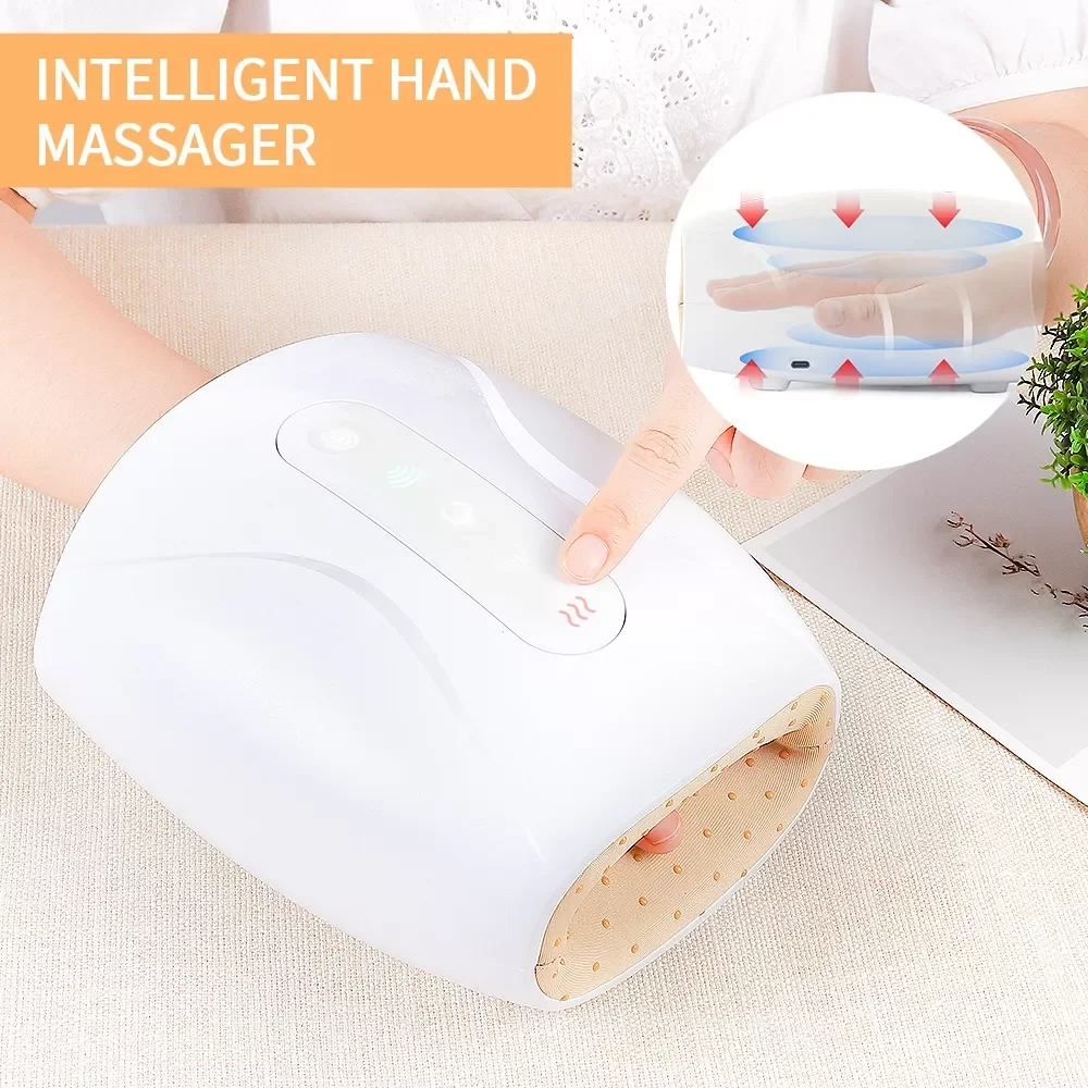 Electric Hand Massager Device Air Pressure Acupoint Hand Massager Heating Finger Palm Arm Meridian Dredging Massage Relaxation
Electric Hand Massager Device Air Pressure Acupoint Hand Massager Heating Finger Palm Arm Meridian Dredging Massage Relaxation