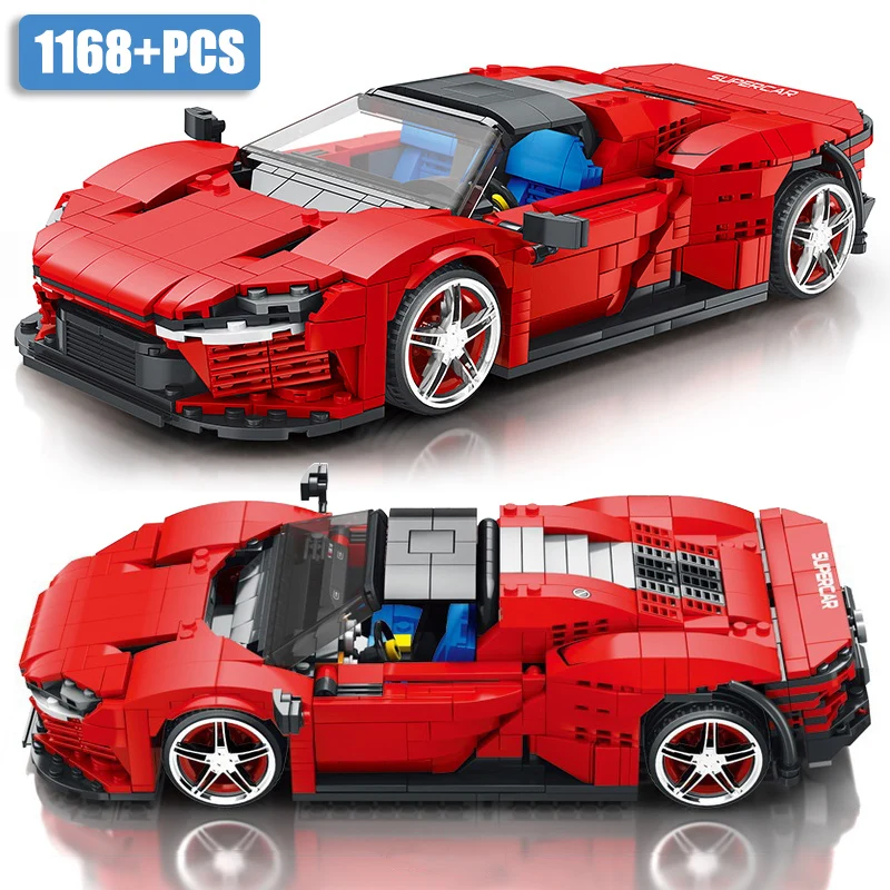 Technical Expert 1168pcs Daytona SP3 Speed Racing Car Model Building Blocks MOC City Sport Car Bricks Toys Gifts For Children
Technical Expert 1168pcs Daytona SP3 Speed Racing Car Model Building Blocks MOC City Sport Car Bricks Toys Gifts For Children