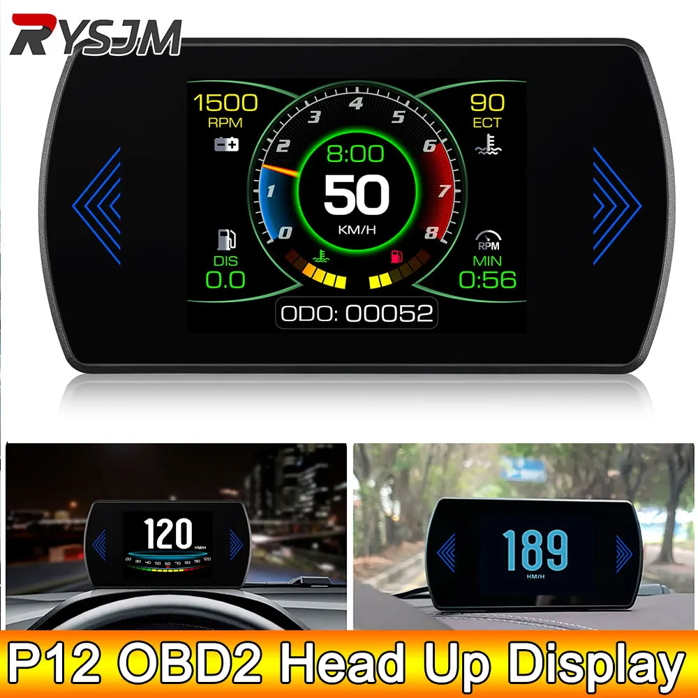 AD P12 OBD2 HUD Цифровой Спидометр Умный Автомобильный Проектор На Приборной Панели С Тахометром Датчик Температуры Масла И Воды
AD P12 OBD2 HUD Цифровой Спидометр Умный Автомобильный Проектор На Приборной Панели С Тахометром Датчик Температуры Масла И Воды