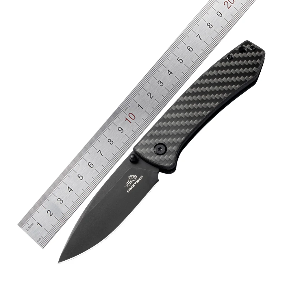 FREETIGER New Carbon Fiber FT2103 Folding Pocket Knife Outdoor Hunting Survival Tactical Hunting Camping EDC Knives FT2103
FREETIGER New Carbon Fiber FT2103 Folding Pocket Knife Outdoor Hunting Survival Tactical Hunting Camping EDC Knives FT2103