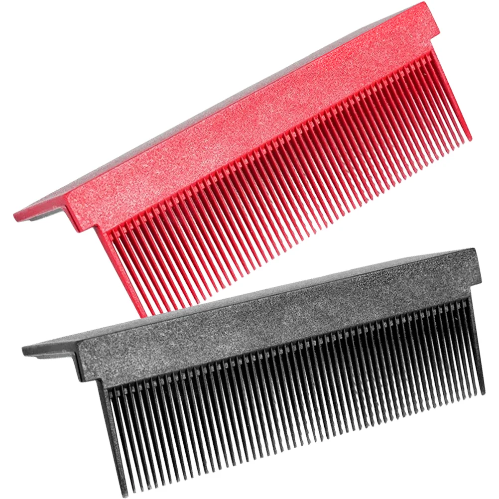 

2 Pcs Electric Splint Straightening Comb Hair Straightener Tool Hot Brush Styling Professional Women Replacement Hairdressing