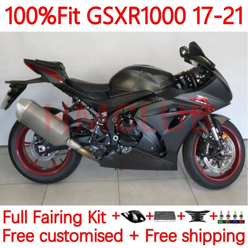 OEM K17 For SUZUKI GSXR 1000 CC GSX R1000 GSXR1000 2017 2018 2019 2020 2021 matte black GSXR-1000 17 18 19 20 21 Fairing 12No.15
OEM K17 For SUZUKI GSXR 1000 CC GSX R1000 GSXR1000 2017 2018 2019 2020 2021 matte black GSXR-1000 17 18 19 20 21 Fairing 12No.15