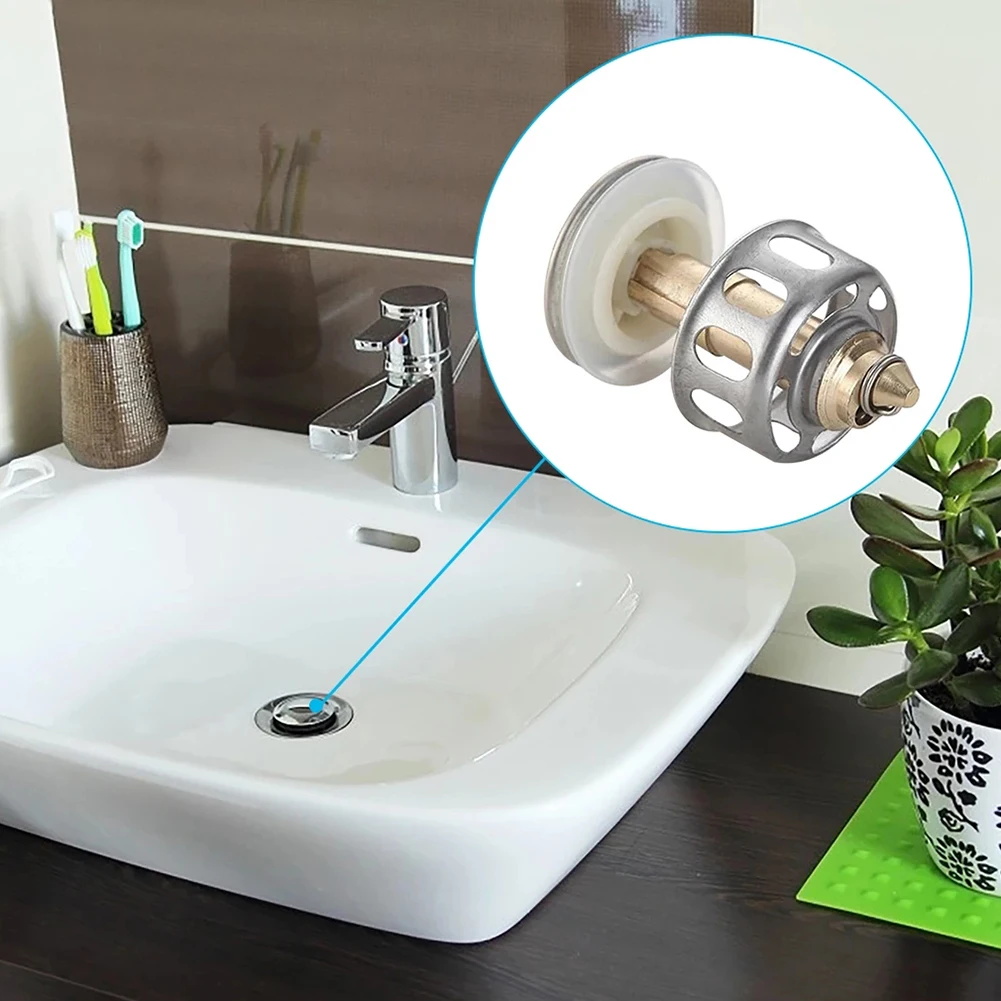 1PC Universal Wash Drain Filter Pop Up Basin Bounce Bathroom Sink Drain Plug Durable Bathroom Fixture Accessories
1PC Universal Wash Drain Filter Pop Up Basin Bounce Bathroom Sink Drain Plug Durable Bathroom Fixture Accessories