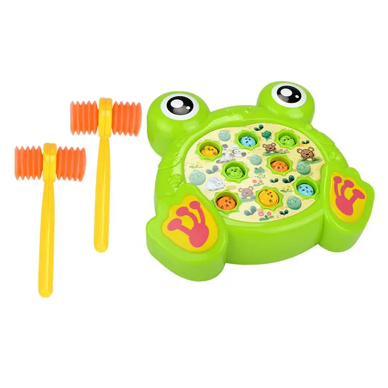 Whack A Frog Game Whack Mole Game Percussion Toys Exercise Arm Strength Parent-child Interaction Hand-eye Coordination Color
Whack A Frog Game Whack Mole Game Percussion Toys Exercise Arm Strength Parent-child Interaction Hand-eye Coordination Color