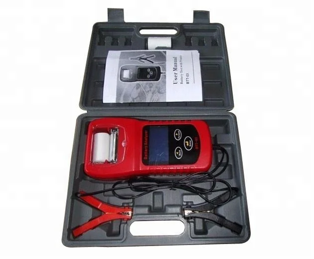 New battery tester with print
New battery tester with print