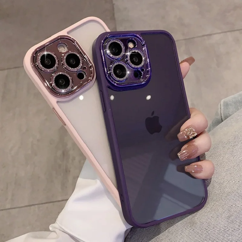 Роскошный блестящий бриллиантовый Прозрачный чехол для IPhone 14 13 12 11 Pro Max Plus Защита объектива противоударный Гибридный бронированный чехол
Роскошный блестящий бриллиантовый Прозрачный чехол для IPhone 14 13 12 11 Pro Max Plus Защита объектива противоударный Гибридный бронированный чехол