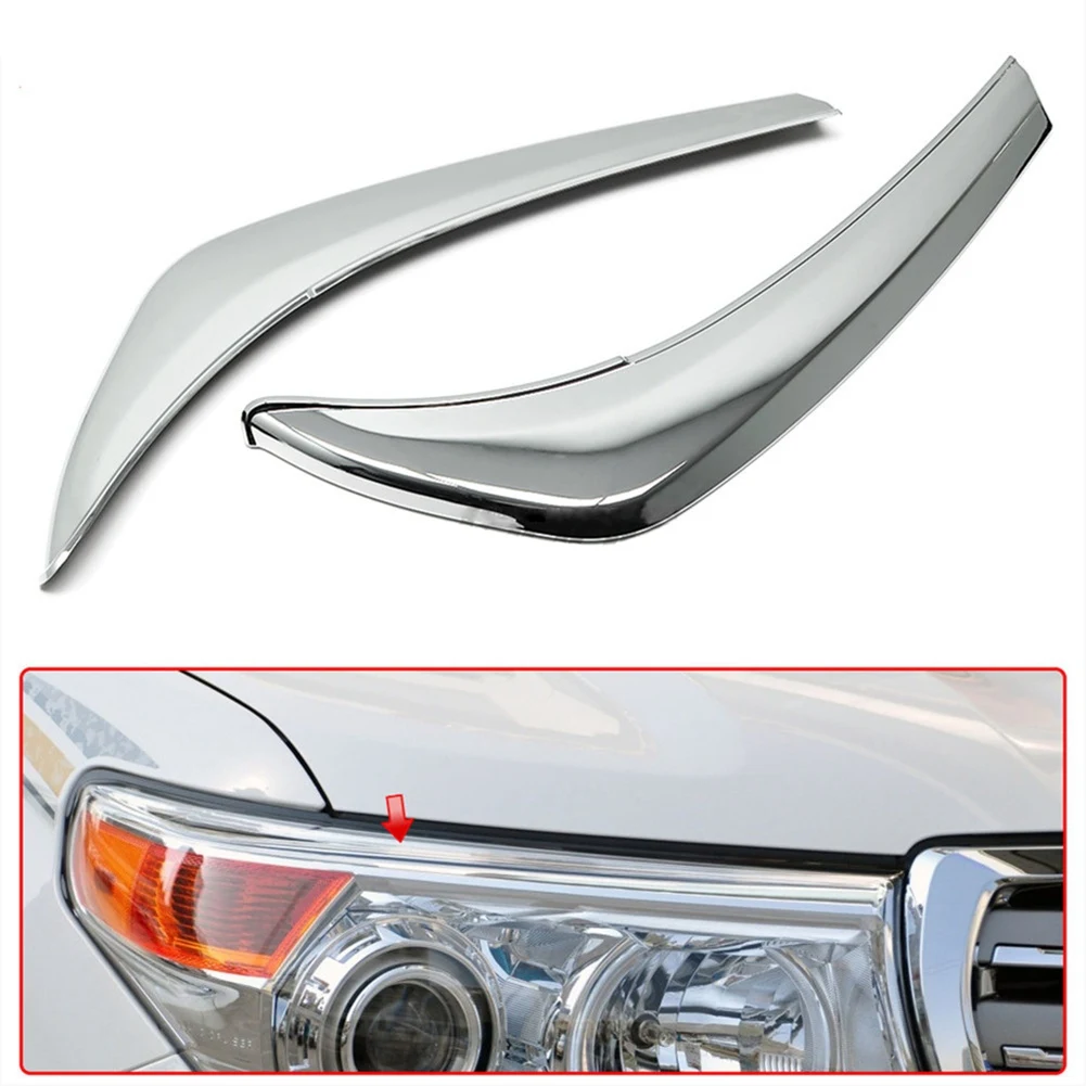 Car Headlight Cover Lamp Eyebrow Decorative Accessories for Toyota Land Cruiser 200 2012-2015
Car Headlight Cover Lamp Eyebrow Decorative Accessories for Toyota Land Cruiser 200 2012-2015