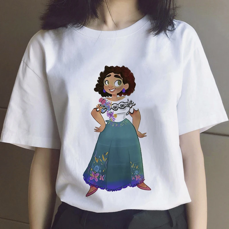 Encanto Mirabel T-Shirt Women Kawaii Tshirt Disney New Cartoons Casual Clothes T Shirt Femme Harajuku Aesthetic Top Urbano Tees
Encanto Mirabel T-Shirt Women Kawaii Tshirt Disney New Cartoons Casual Clothes T Shirt Femme Harajuku Aesthetic Top Urbano Tees