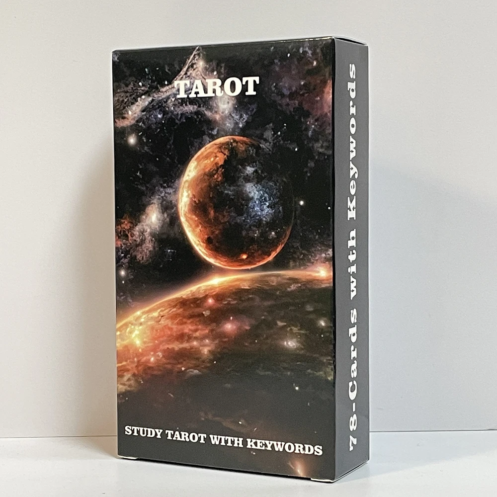 

Tarot Clarity Cards for Beginners Keywords English Deck 12x7cm 78-Cards Oracle Toro Taro Divination