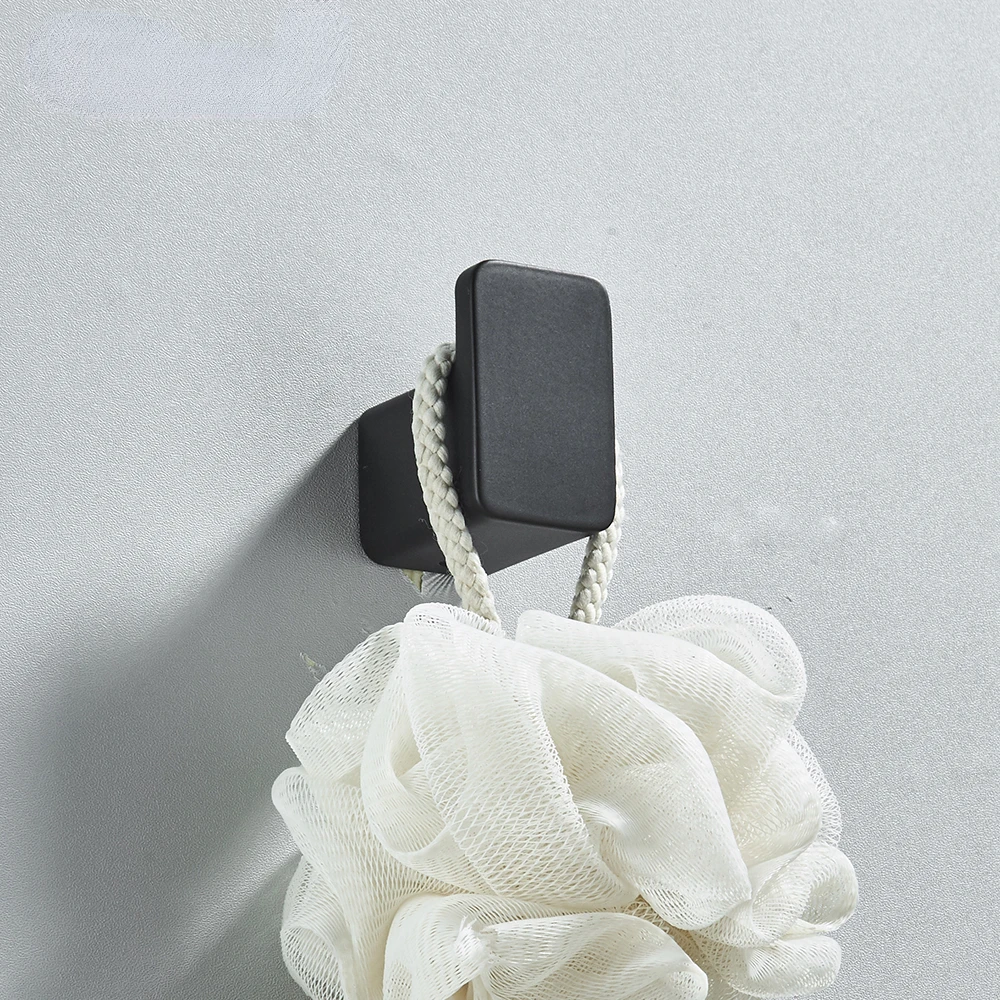 Black Robe Hooks Aluminum Bathroom Towel Hook Door Clothes Coat Hook Rustproof Decoration Bathroom Accessories Wall Hook Hanger
Black Robe Hooks Aluminum Bathroom Towel Hook Door Clothes Coat Hook Rustproof Decoration Bathroom Accessories Wall Hook Hanger