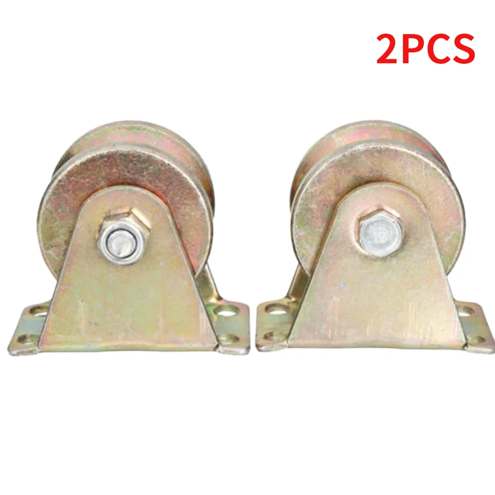 2pcs Thicken Steel Mini Portable Durable Wheel With Bracket Replacement Wear Resistant Track Rail Sliding Gate Roller V Type
2pcs Thicken Steel Mini Portable Durable Wheel With Bracket Replacement Wear Resistant Track Rail Sliding Gate Roller V Type