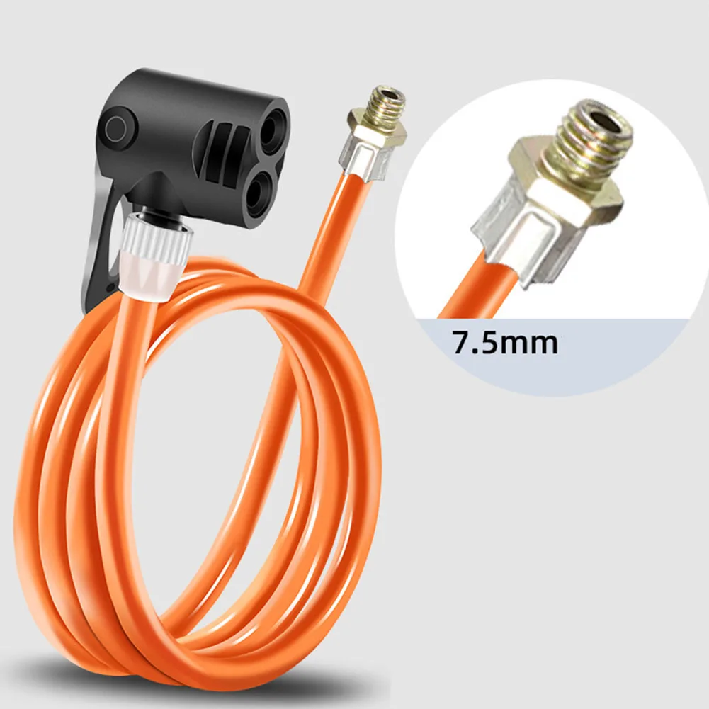 Brand New Bike Pump Tube Tire Inflator 125cm Length Anti-freeze Bold Trachea Compatible Firmer Heat-resistant Orange
Brand New Bike Pump Tube Tire Inflator 125cm Length Anti-freeze Bold Trachea Compatible Firmer Heat-resistant Orange