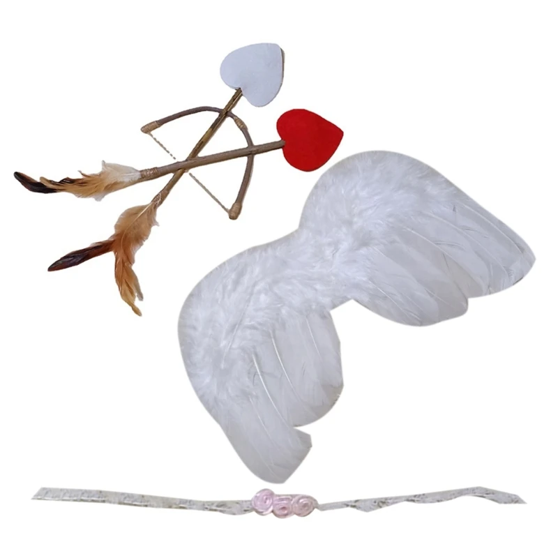 Infant Angel Wing Bow & Photo Props Baby Angel Feather- Wings with Baby Photo Props Photography Props Gift
Infant Angel Wing Bow & Photo Props Baby Angel Feather- Wings with Baby Photo Props Photography Props Gift