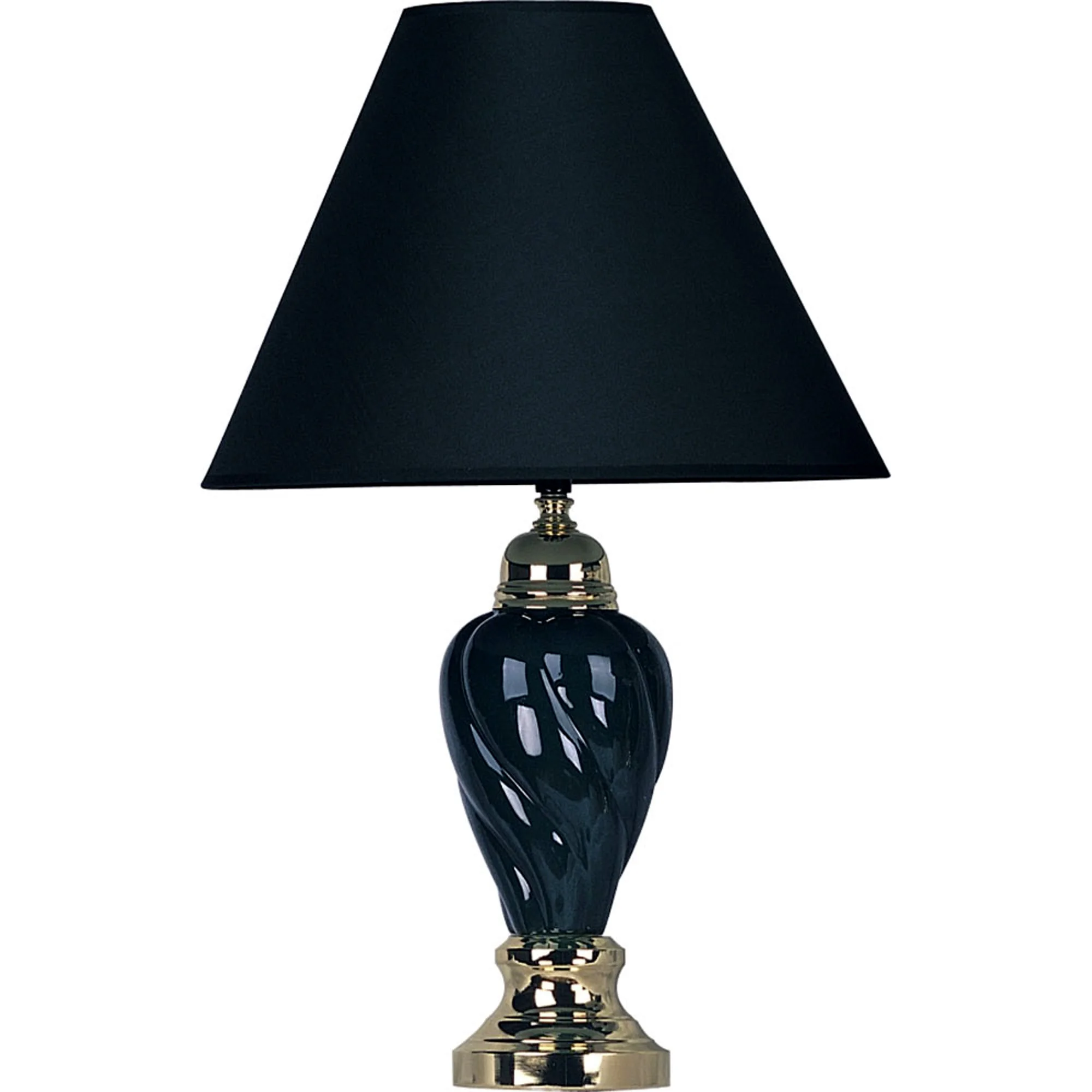 Free Shipping 22" Tall Ceramic Table Lamp, Urn-Shaped with Black finish, Linen Shade
Free Shipping 22" Tall Ceramic Table Lamp, Urn-Shaped with Black finish, Linen Shade